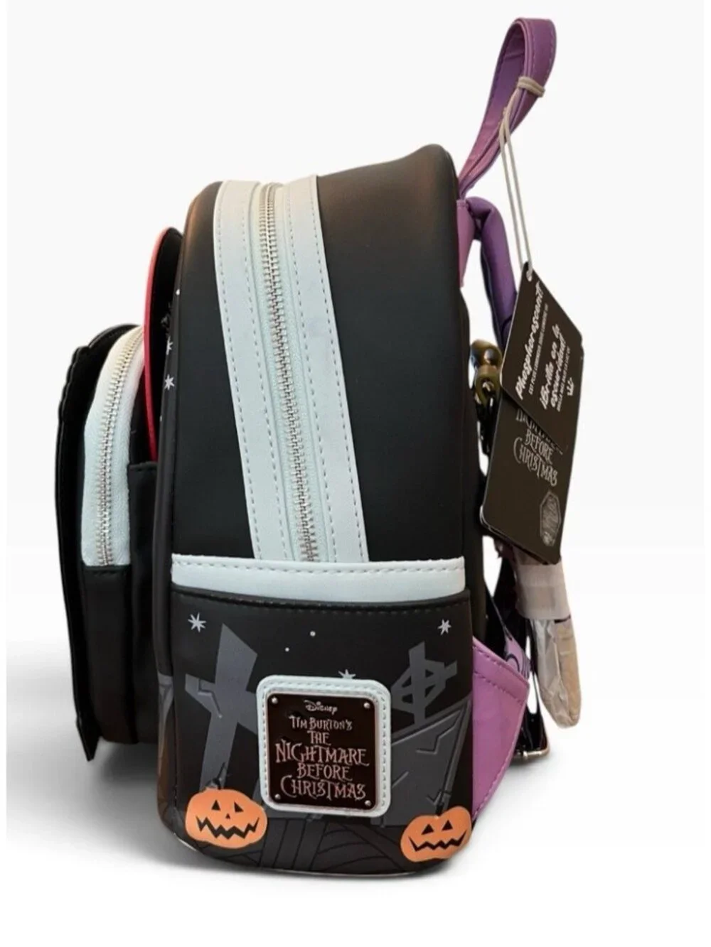 Loungefly Nightmare Before Christmas Sally Cemetery Glow Mini Backpack NWT